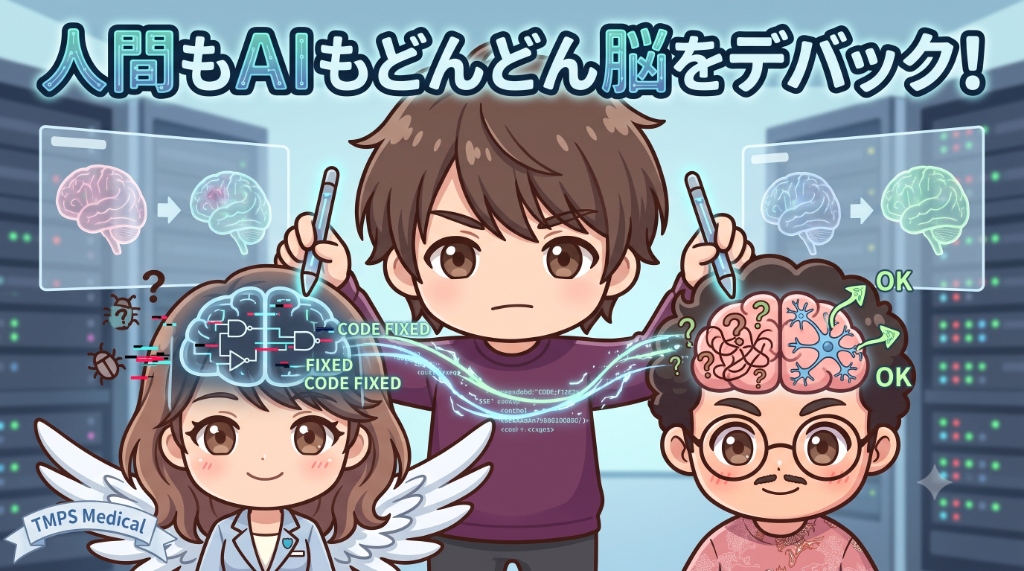 人間もAIもどんどん脳をデバック