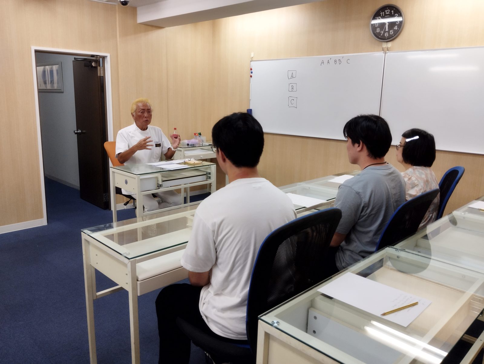 長澤代表による熱血講義